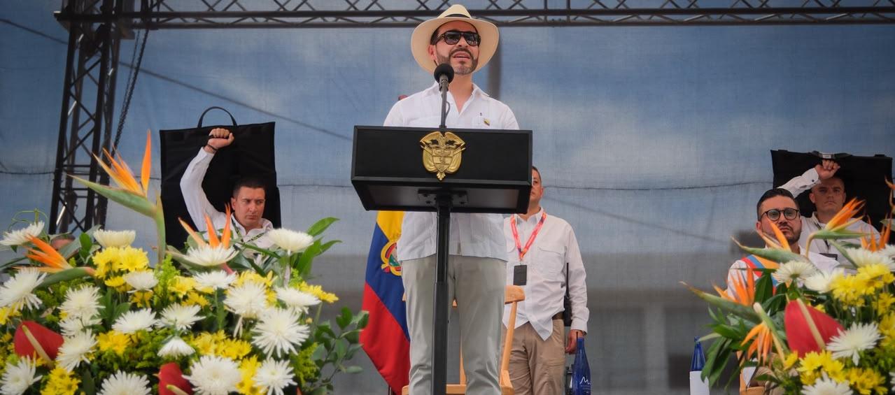 El Presidente Abelardo De La Espriella.
