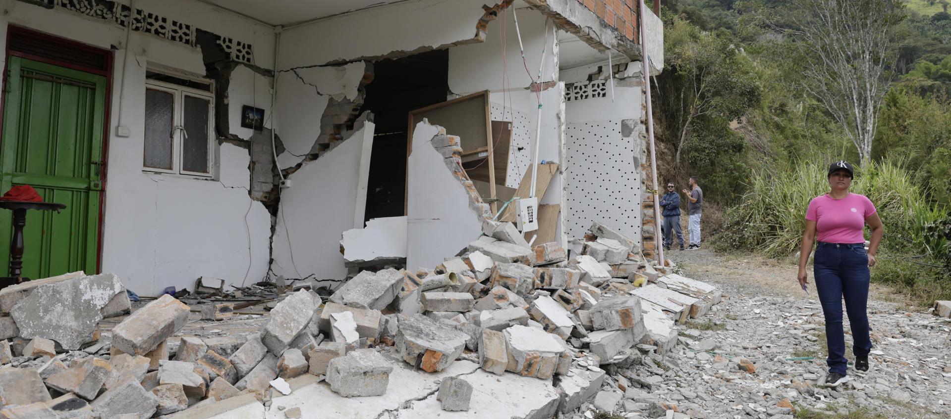 Gran parte del Valle del Cauca resultó afectado por el terremoto. 