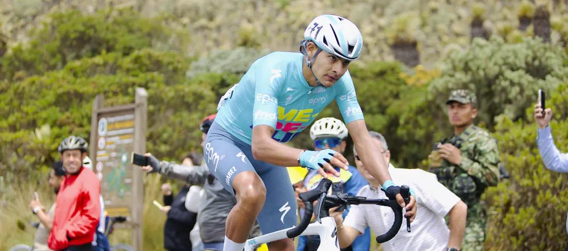 Diego Camargo, ganador de la Vuelta a Colombia 2026.