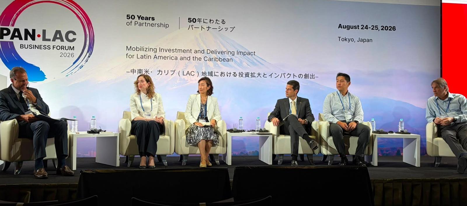 El MInComercio en el Redefining Japan-LAC Economic Partnership, en Japón
