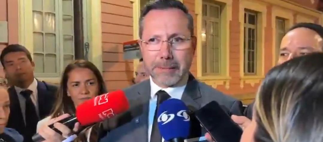 El Ministro de Vivienda, Jaime Andrés Beltrán