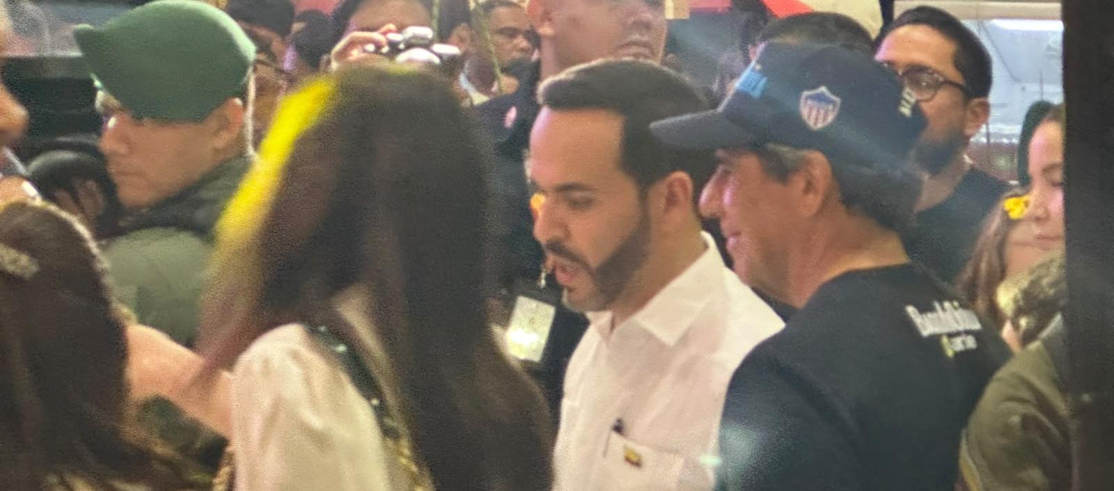 El Presidente Abelardo De La Espriella junto al alcalde Alejandro Char.