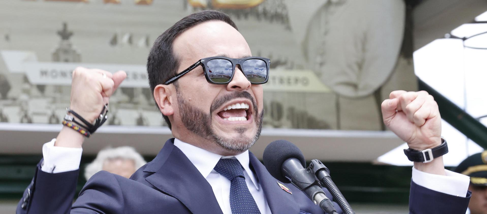 El Presidente Abelardo De La Espriella.