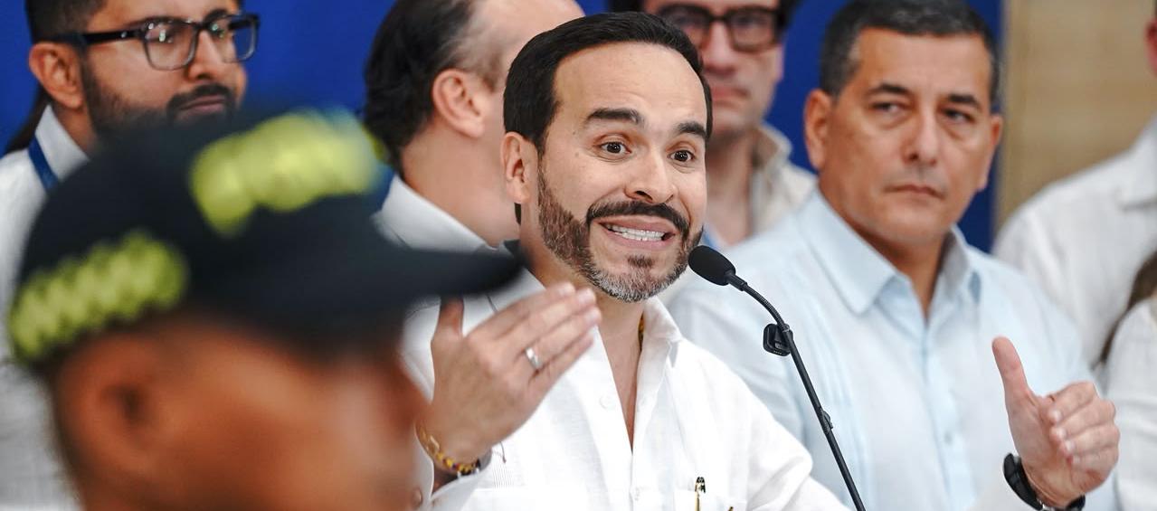 El Presidente electo Abelardo De La Espriella.