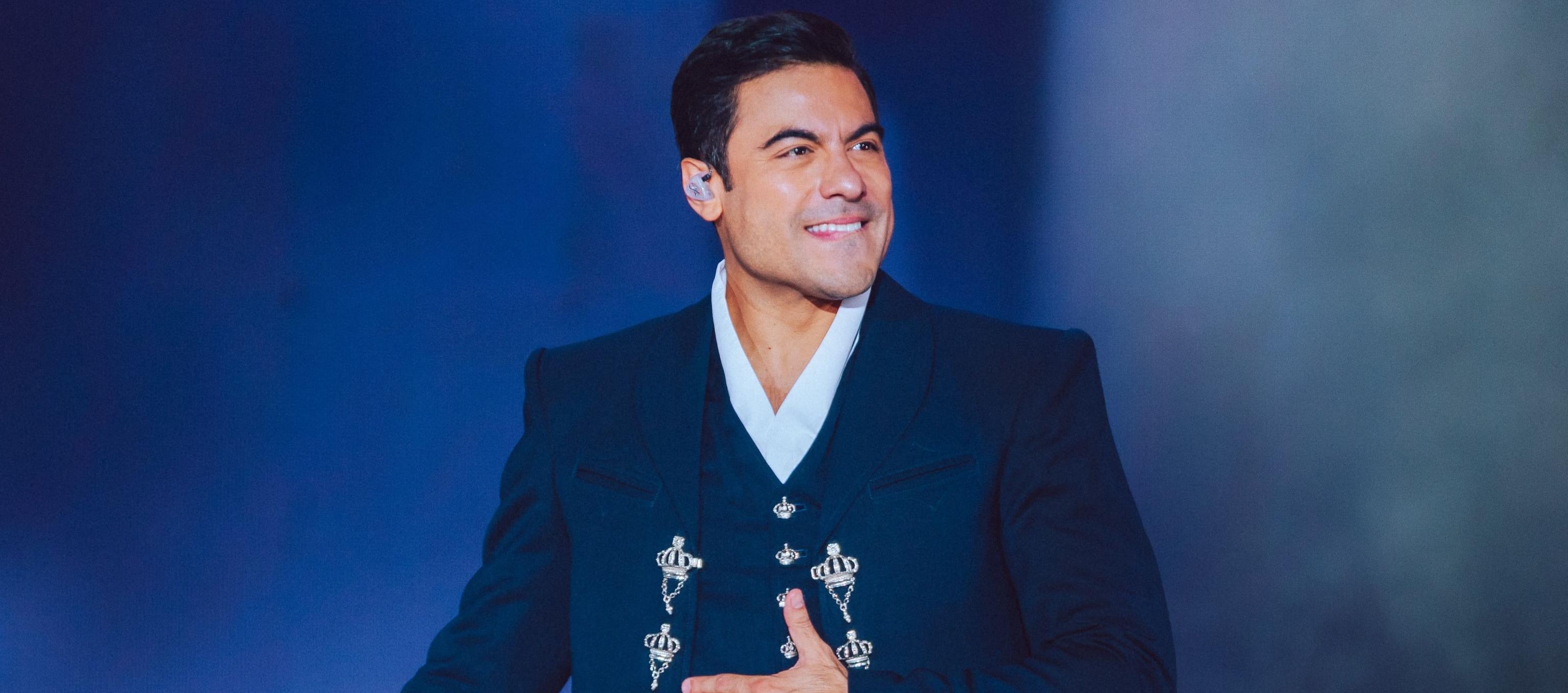 El cantante mexicano Carlos Rivera.