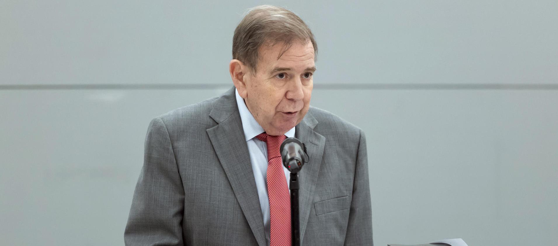 El político venezolano Edmundo González.