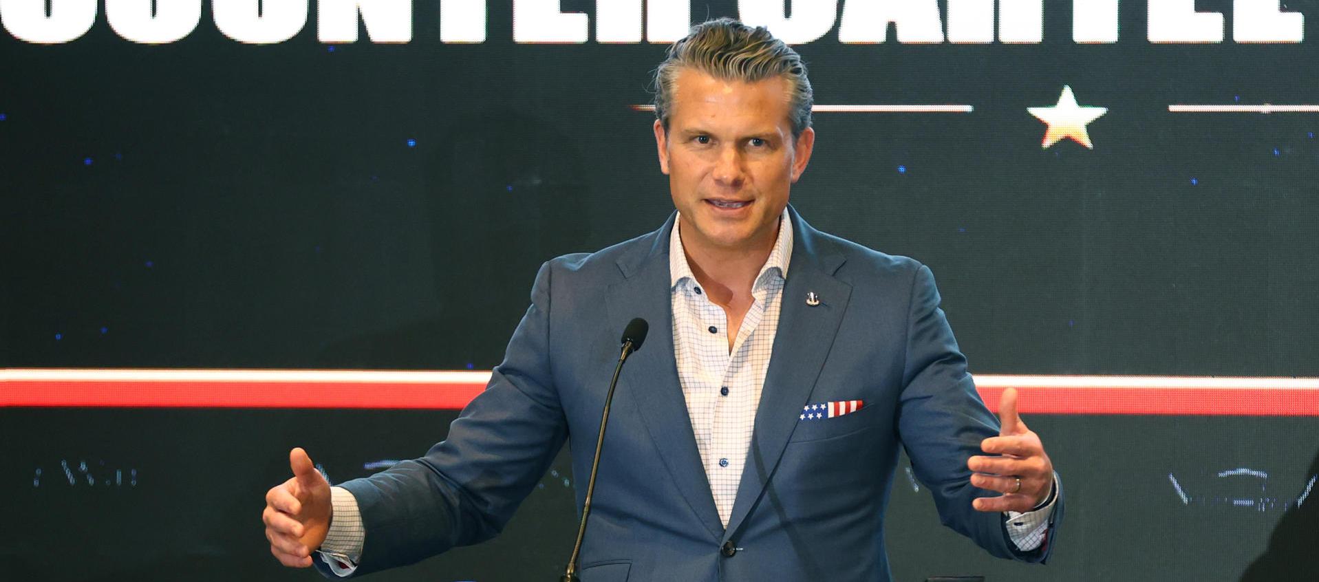 El secretario de Guerra de EE.UU., Pete Hegseth.