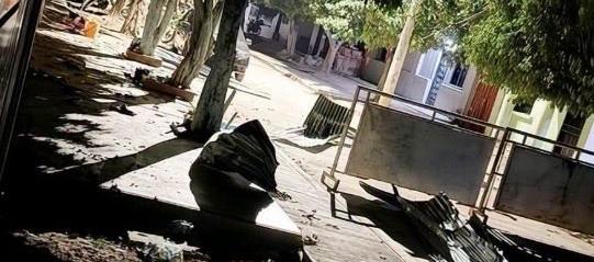 Estación de Policía de San Roque, Curumaní, después del ataque