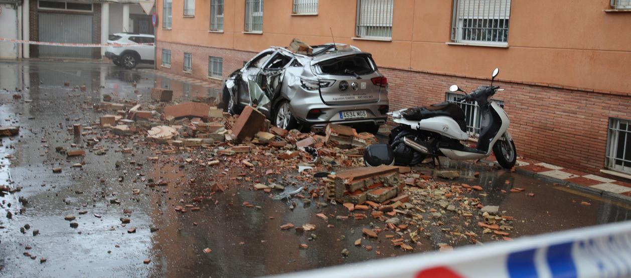 Daños causados por el terremoto registrado este sábado en la provincia de Granada.