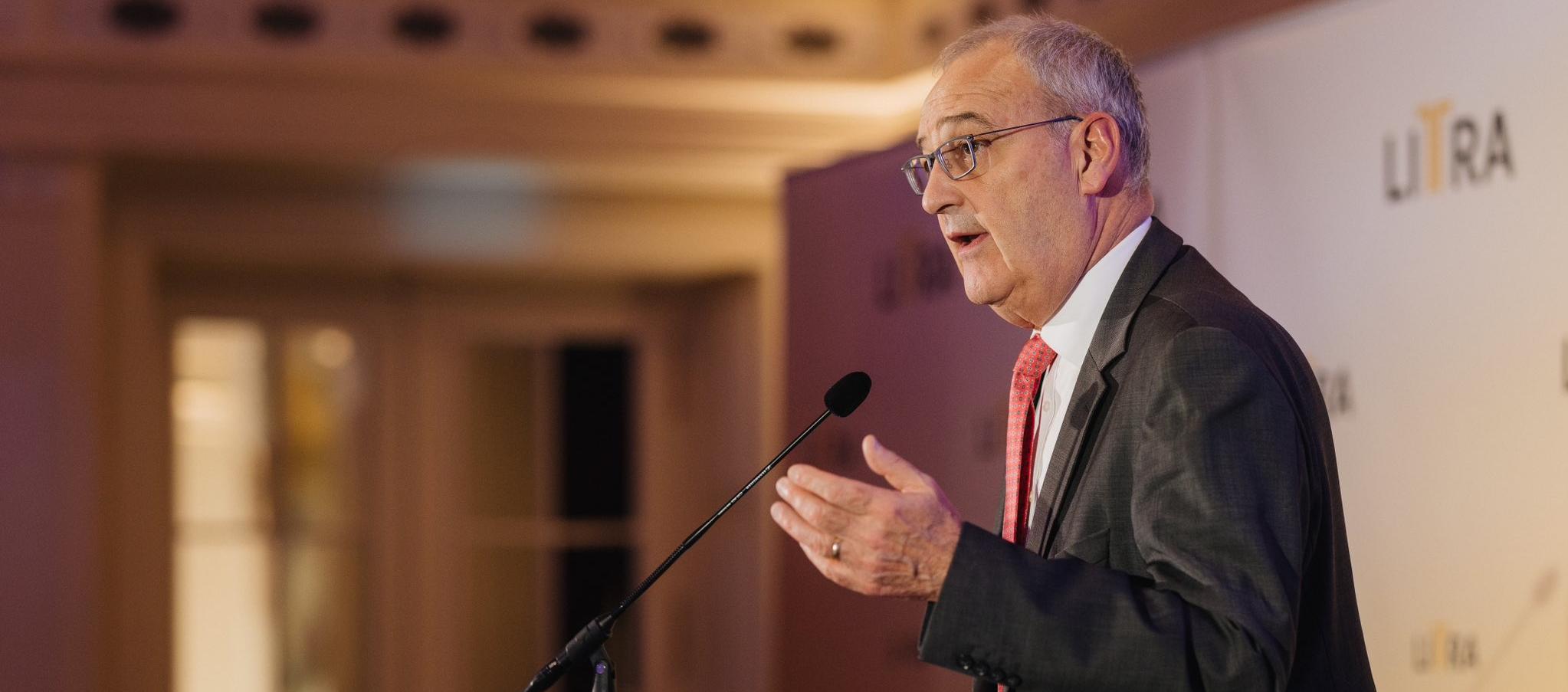 El presidente de Suiza, Guy Parmelin.