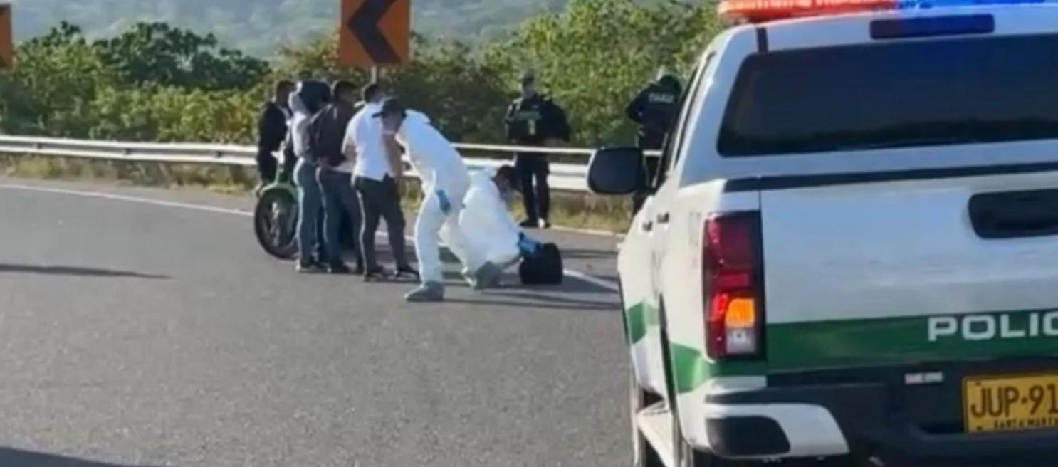 Troncal del Caribe donde fue encontrado el cuerpo. 
