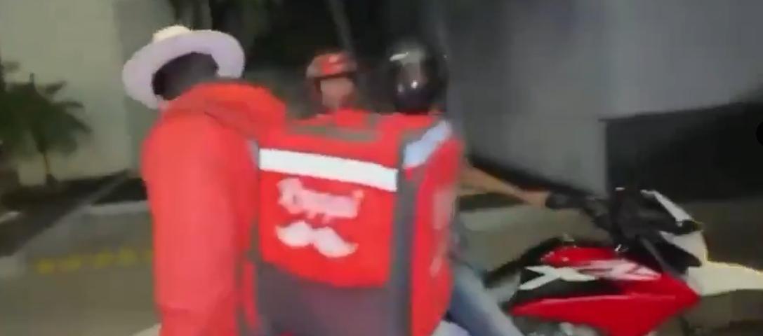 Momento del ataque a bala.
