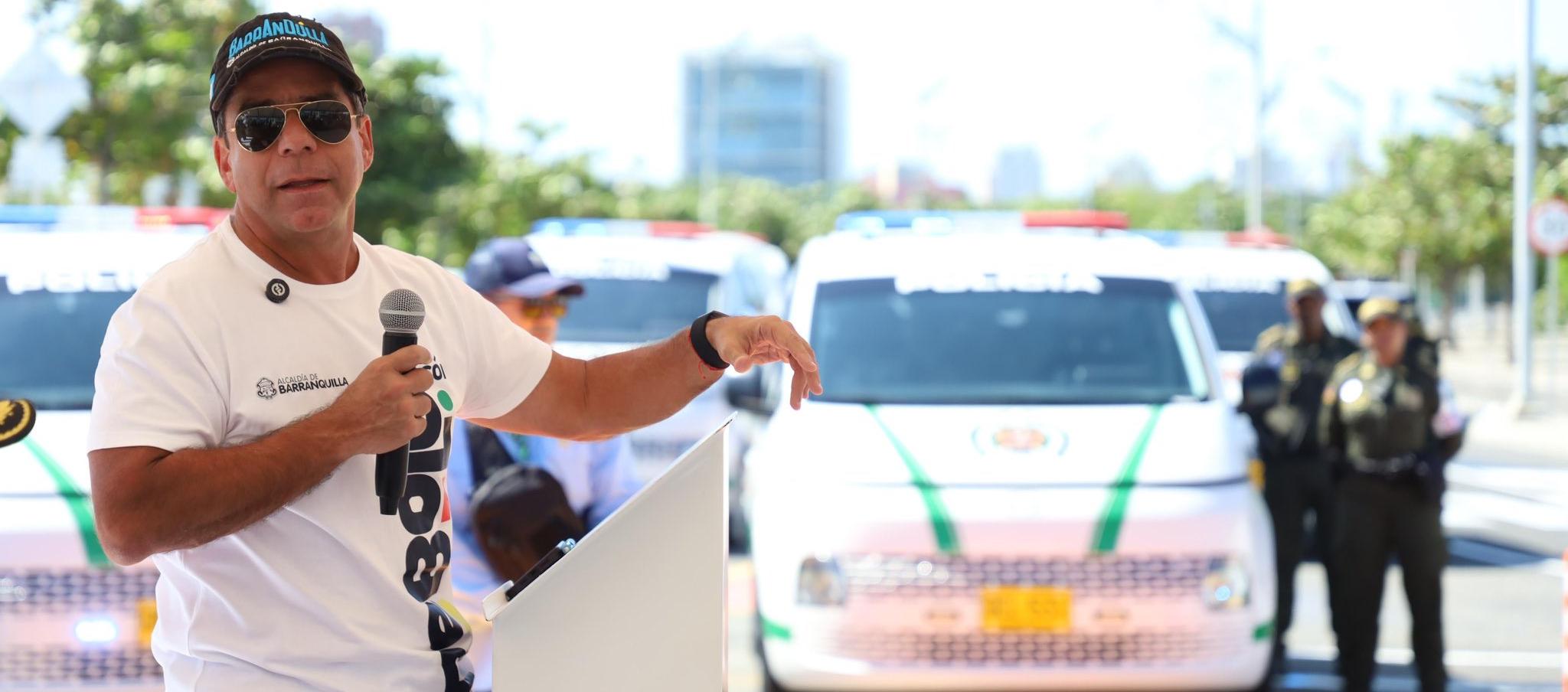 El Alcalde de Barranquilla, Alex Char.