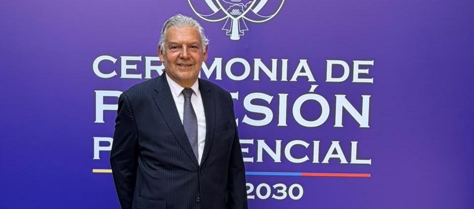 Jaime Alberto Cabal, presidente de Fenalco, en la posesión de Abelardo De La Espriella.