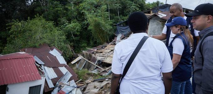 La Defensora del Pueblo de visita en Chocó