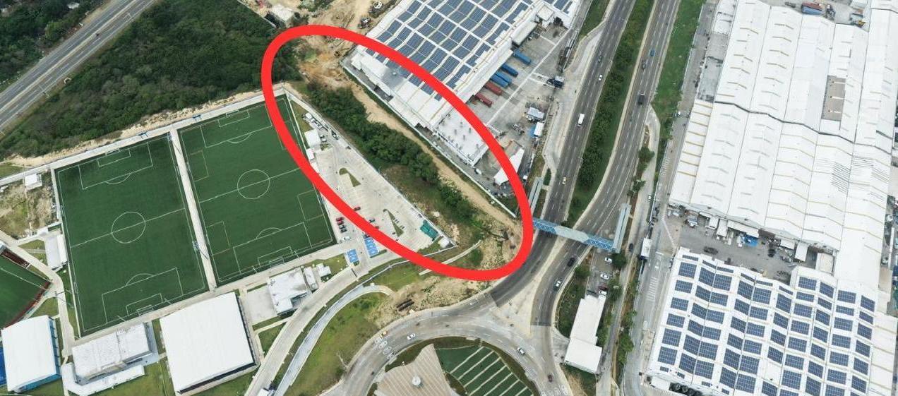 Lote de los porteños que fue cedido a un particular. 