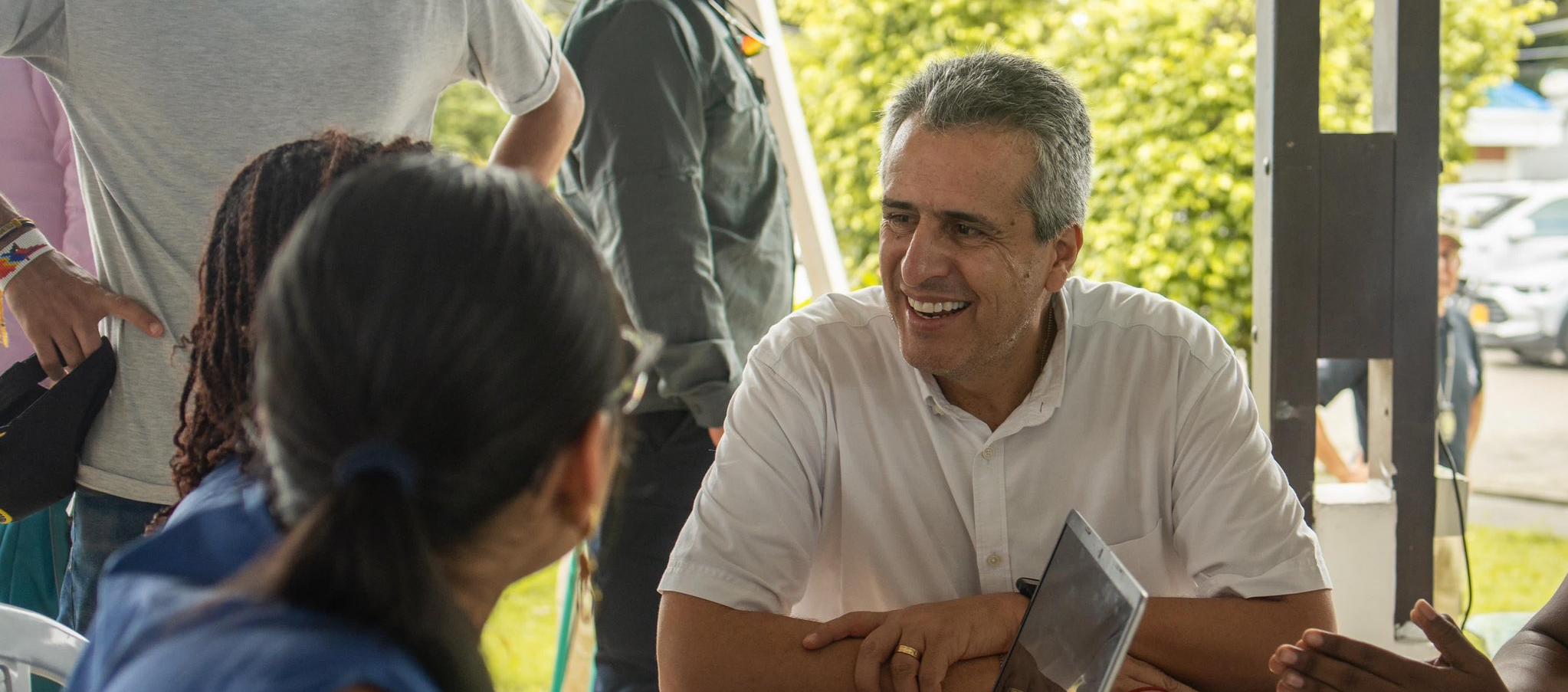 Luis Fernando Velasco, exministro del Interior.