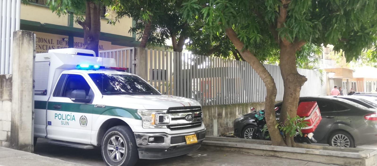 El cuerpo de la víctima fue trasladado a Medicina Legal. 