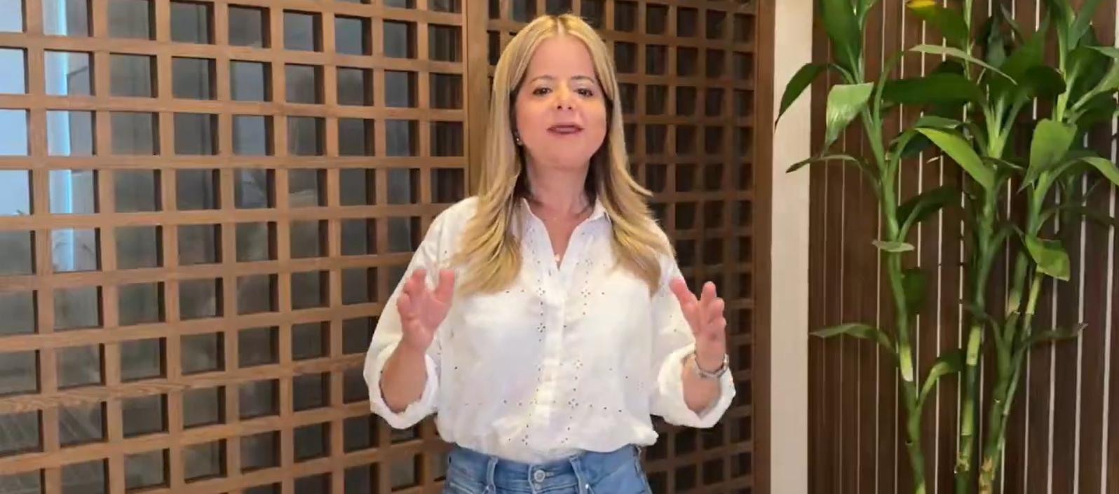 Ministra de Transporte, Elsa Noguera.