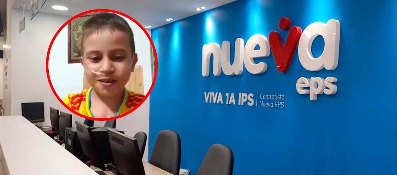 Lucas Francesco Murillo García está afiliado a la Nueva EPS. 