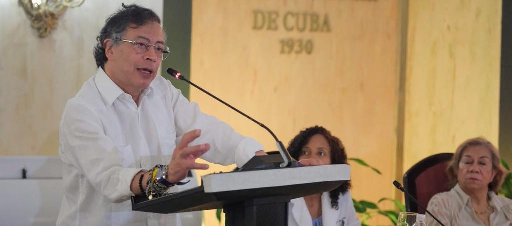 El Presidente colombiano, Gustavo Petro.