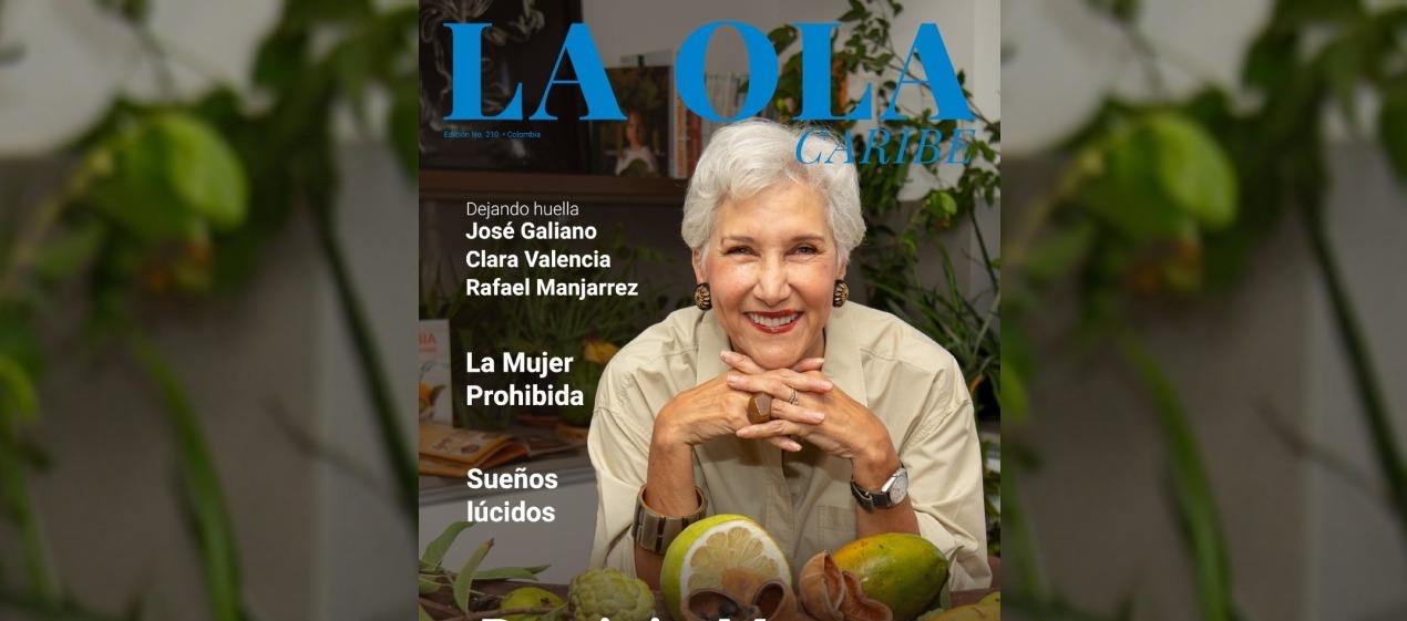 Portada de la nueva edición de la revista La Ola Caribe.