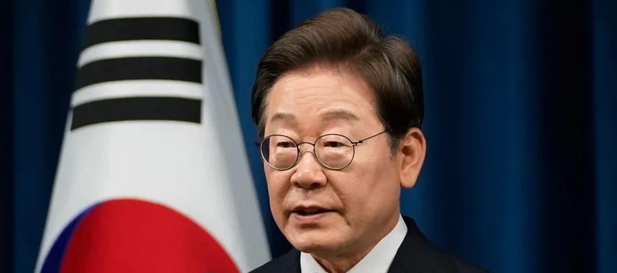 El presidente de Corea del Sur, Lee Jae Myung.