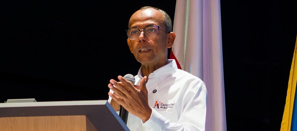 Rafael Castillo, rector encargado de Uniatlántico. 