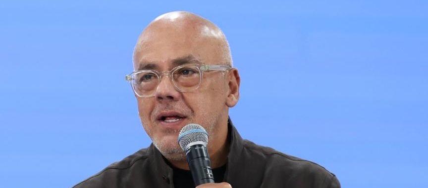 El jefe negociador del chavismo, Jorge Rodríguez.