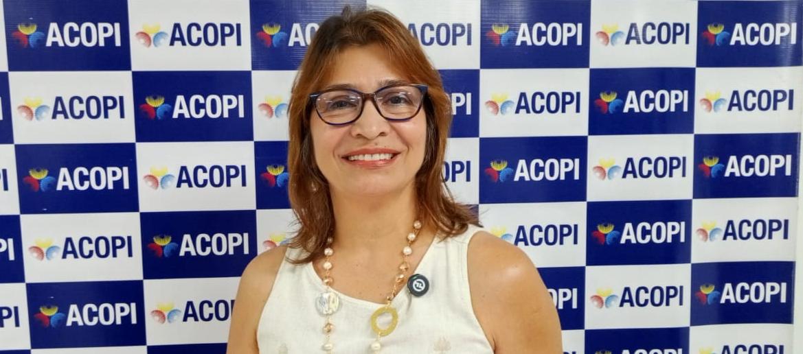 Rosmery Quintero, presidenta del Observatorio Nacional de la MiPyme y directora ejecutiva de Acopio Atlántico.