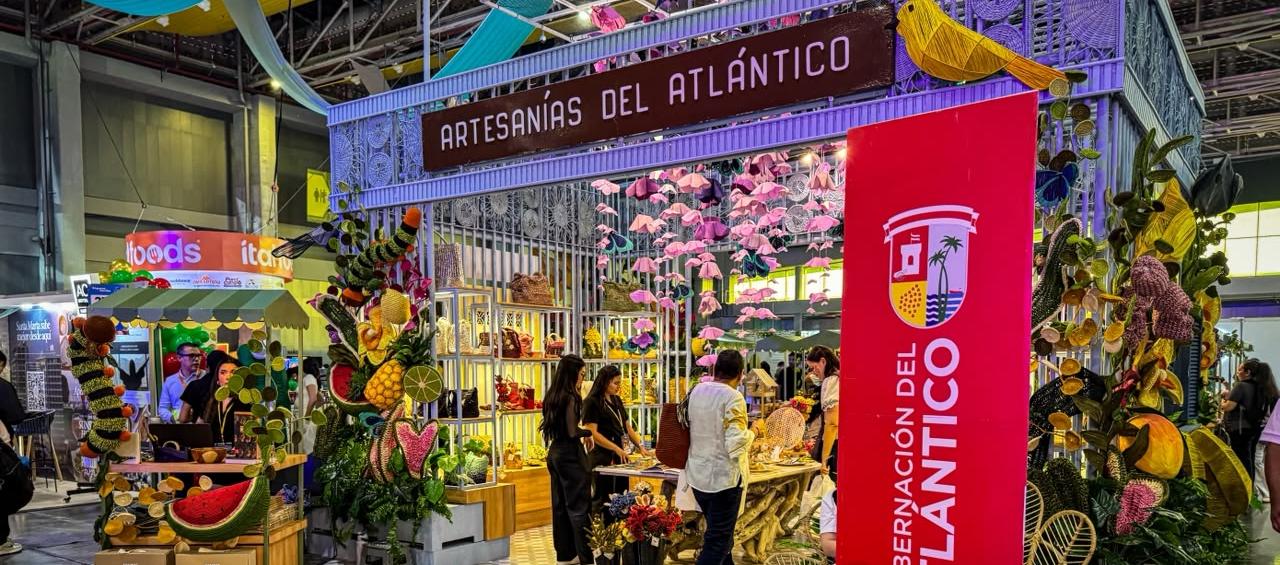 Stand de la Gobernación del Atlántico en Sabor Barranquilla