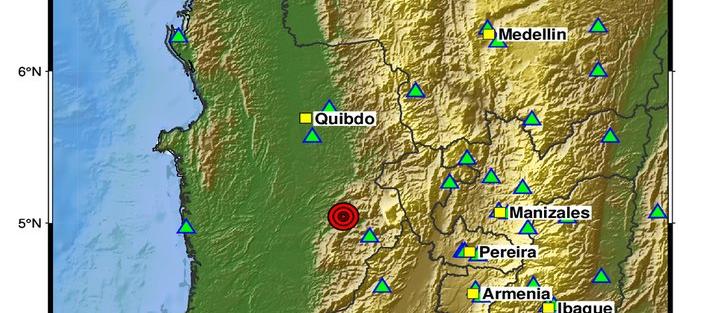 Reporte del Servicio Geológico. 