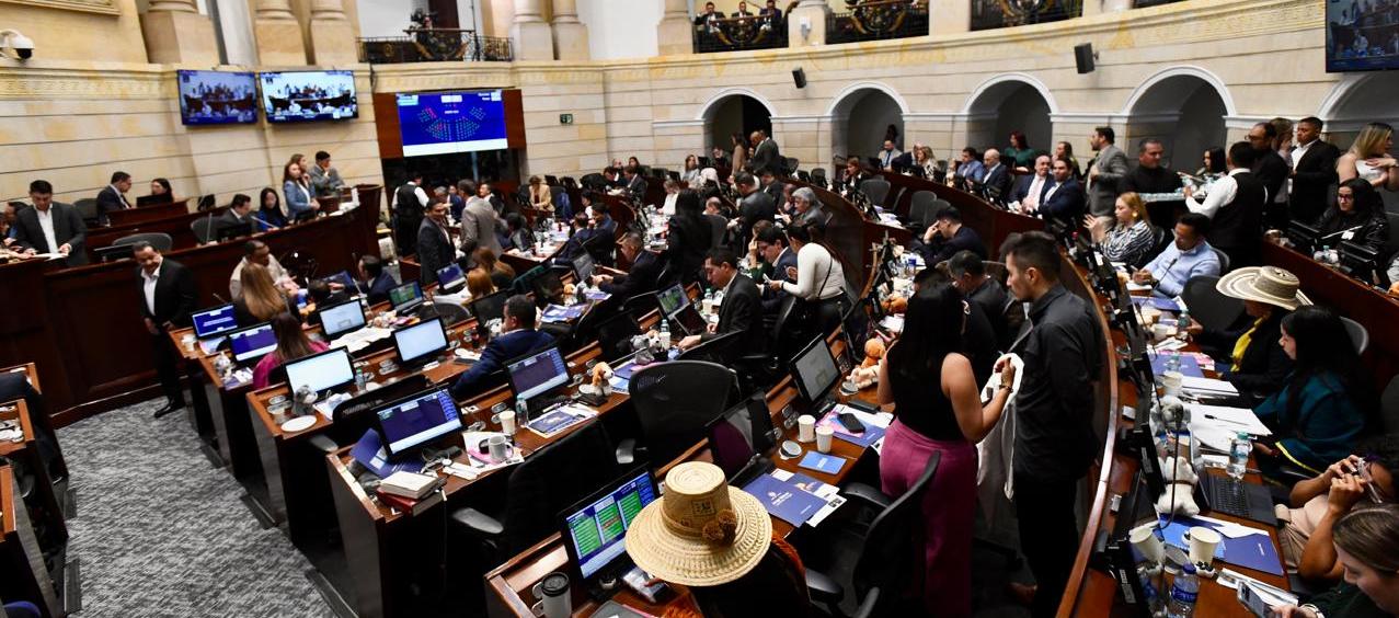 Sesión plenaria del Senado
