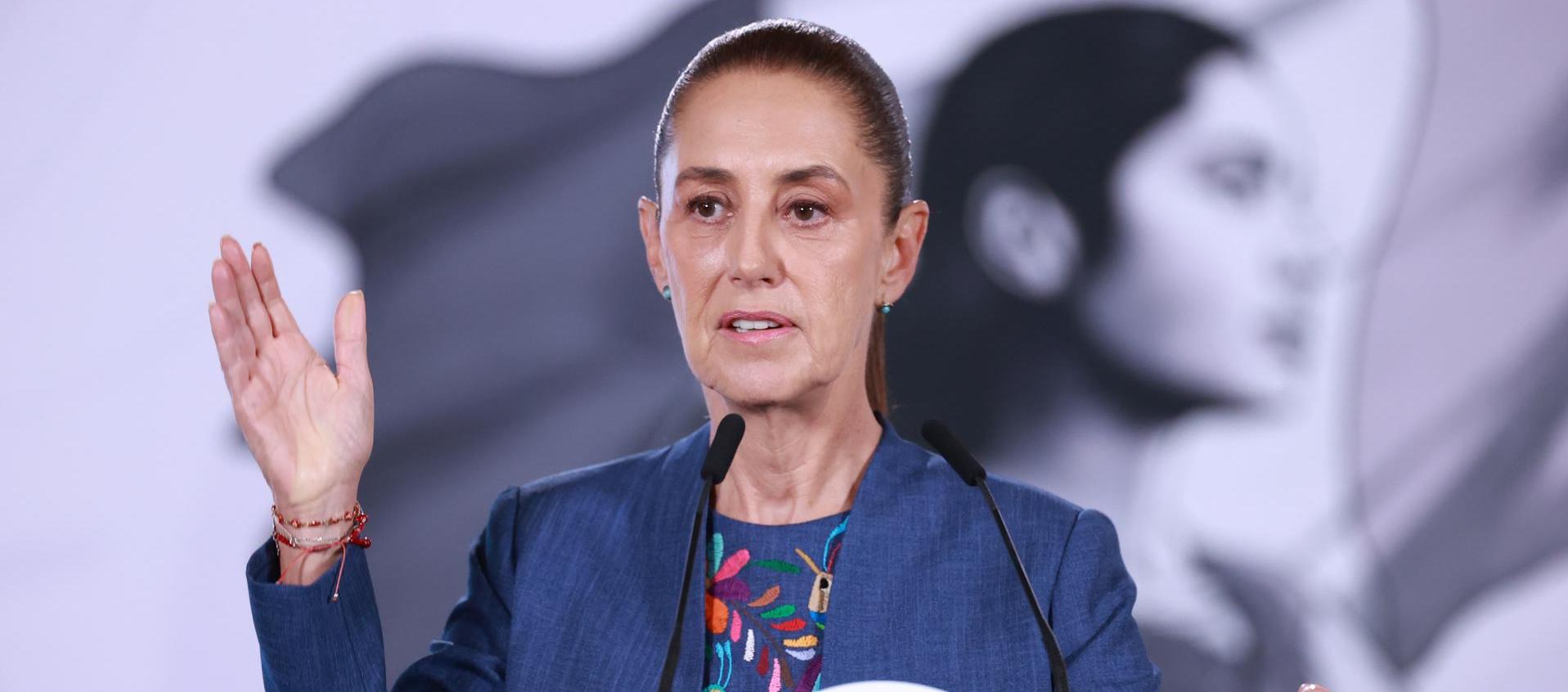 Claudia Sheinbaum, presidenta de México.