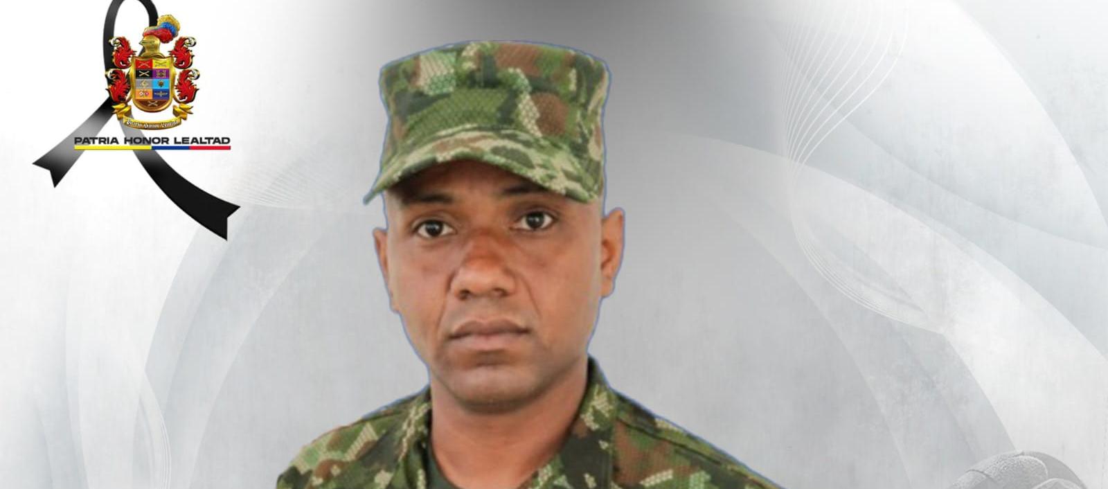 Soldado profesional Neiver Madera Ricardo. 