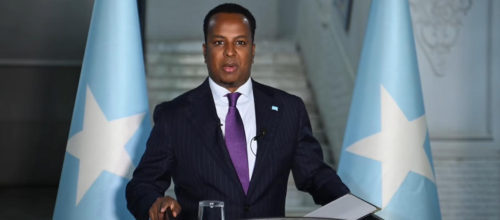 El Ministro de Asuntos Exteriores y Cooperación Internacional de Somalia, Abdisalam Abdi Ali.