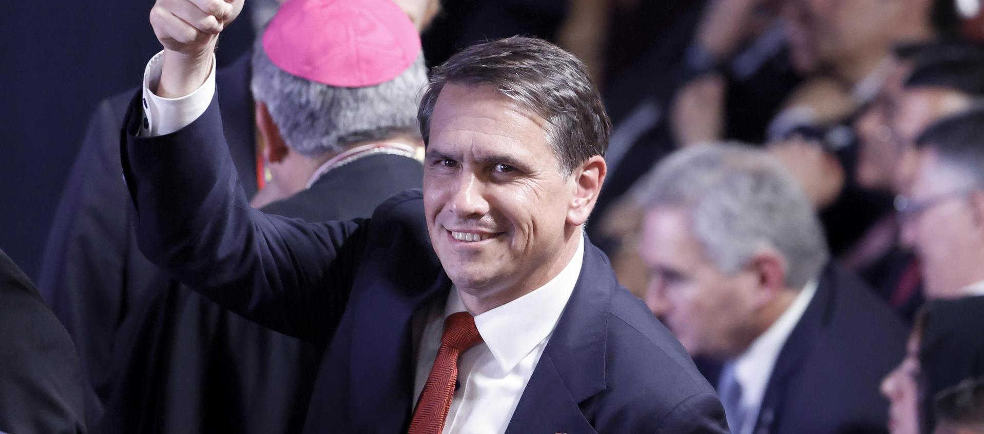 Todd Blanche en la investidura de Abelardo De La Espriella.