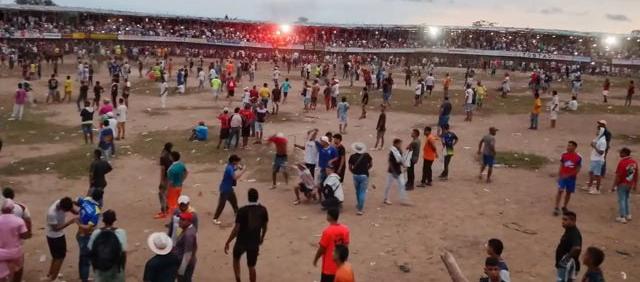 Fiestas de toros en el corregimiento de Colombia, en Sabanalarga.