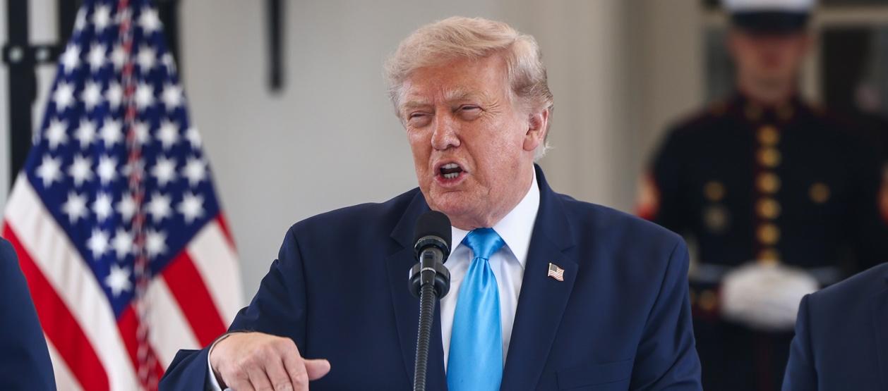 El presidente de Estados Unidos, Donald Trump.