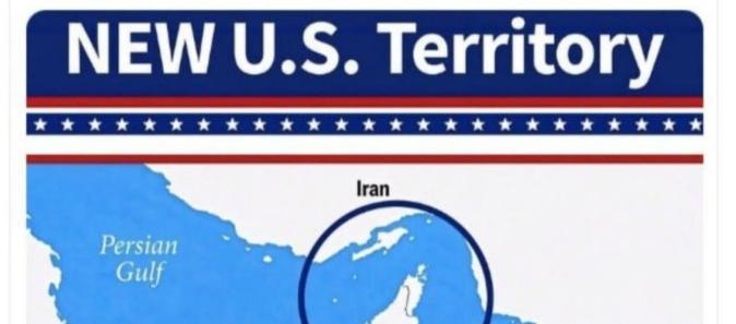 La publicación de Trump sobre el estrecho de Ormuz.