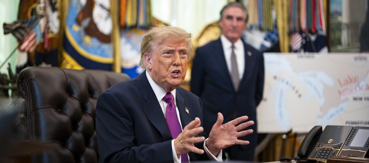 El presidente de Estados Unidos, Donald Trump.