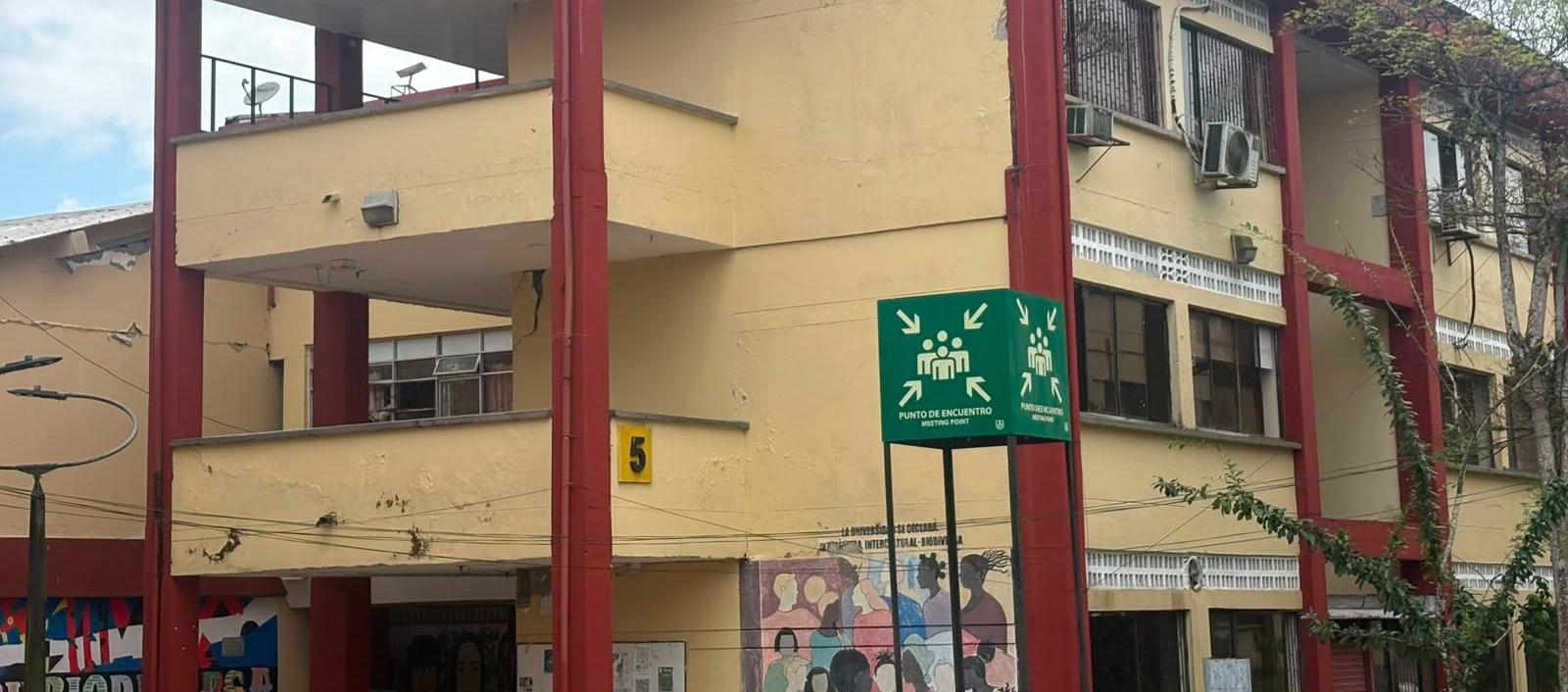 Instalaciones de la Universidad Tecnológica del Chocó.