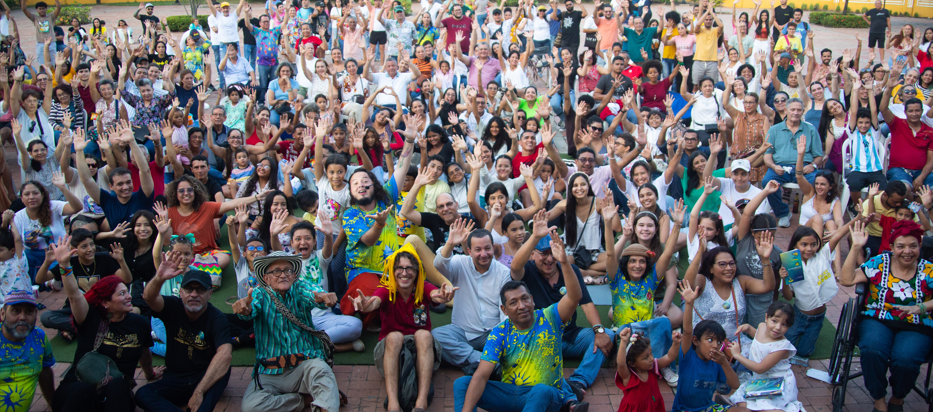 Unos de los shows de El Caribe Cuenta, en la Aduana.