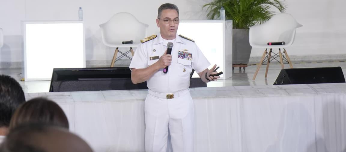 Vicealmirante Carlos Oramas, Comandante Fuerza Naval del Caribe.