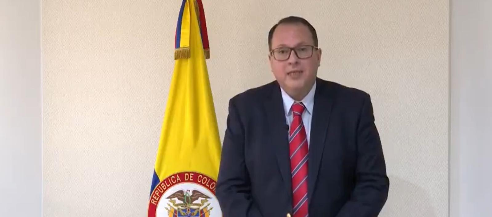 El exviceministro de Defensa, Luis Edmundo Suárez Soto.