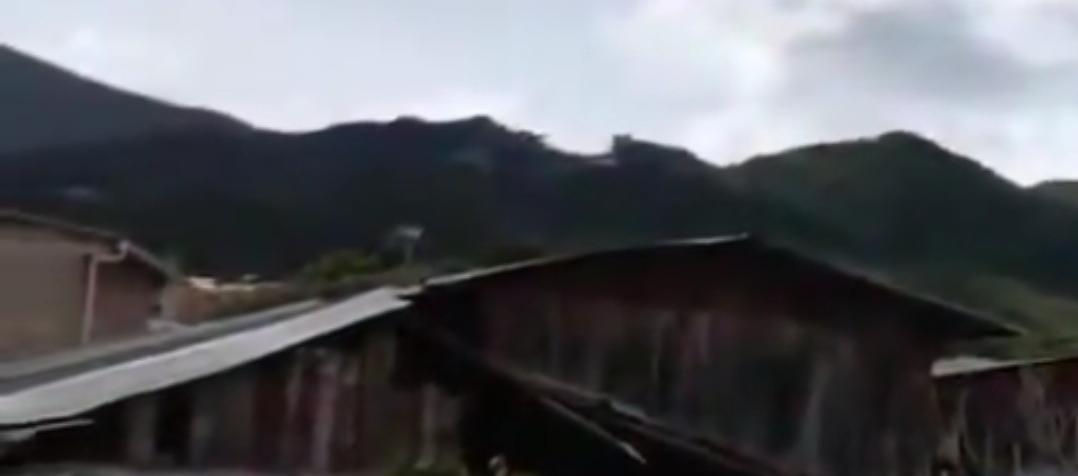 Zona de combate en el Cauca