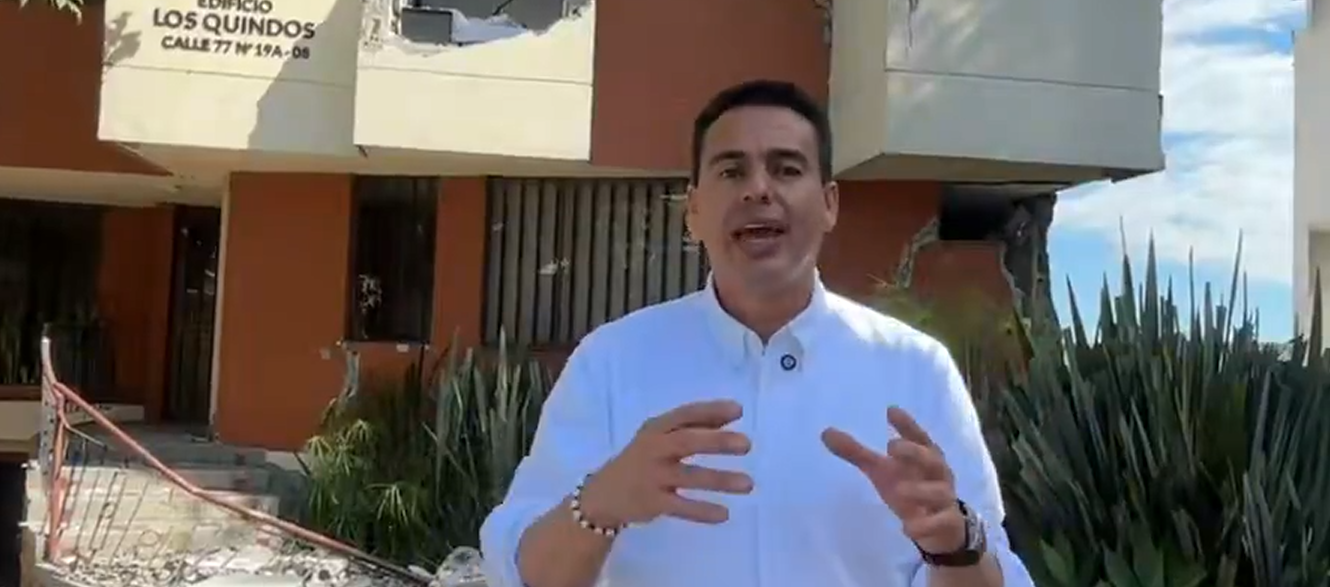 Jorge Rojas Giraldo, alcalde de Manizales.