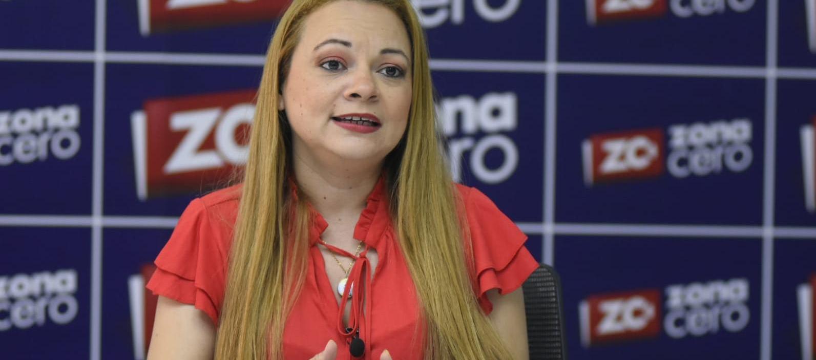 La periodista, investigadora en género y exdiputada, Alejandra Moreno.