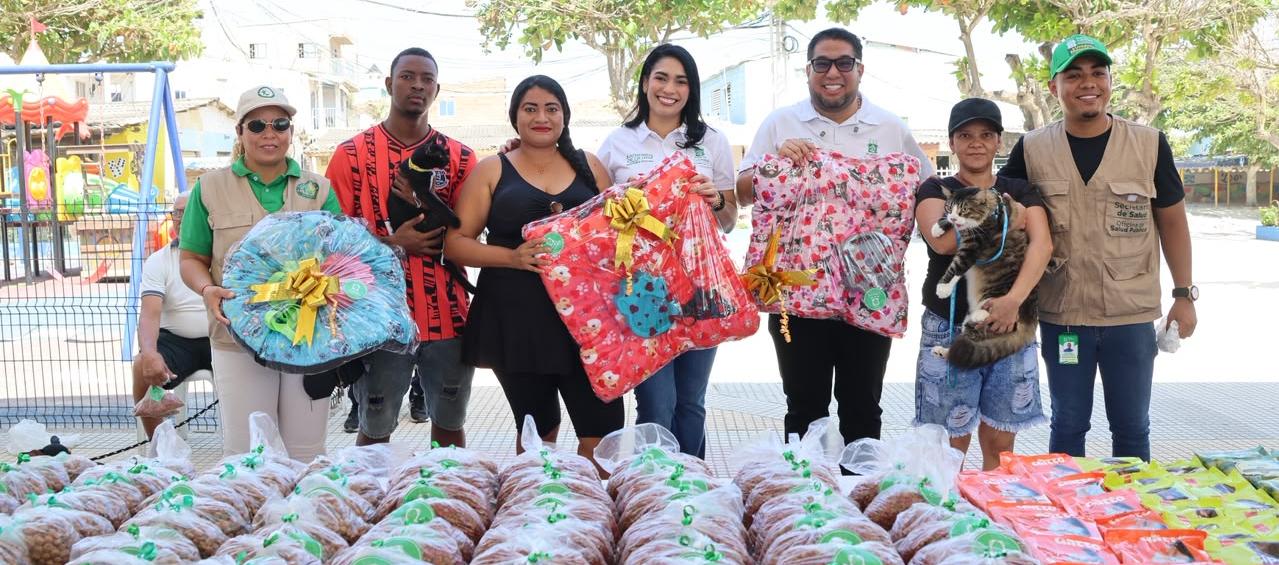 Jornada de bienestar animal en Puerto Colombia.