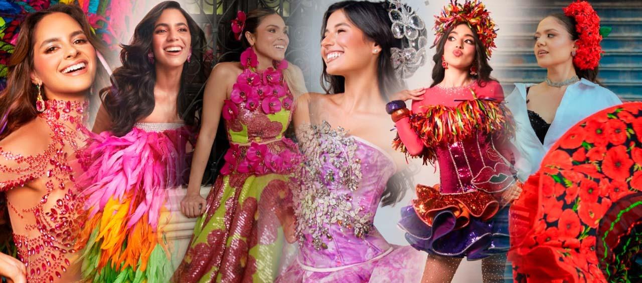 Salwa Maloof Habib, Tasha Ghisays Hoyos, Christina Robayo Durán, Valentina Marino Casas, Alexa Sabagh Bendeck, Adjany Kaplan Barraza. 